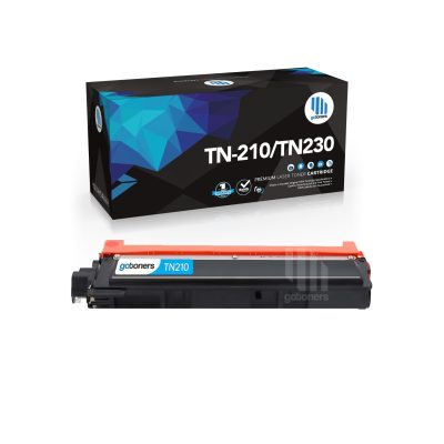 Gotoners - Gotoners Brother TN-210 TN210 TN230 Compatible Cyan Standard Yield Toner Cartridge