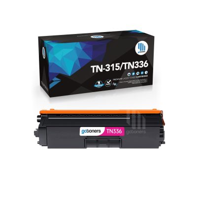 Gotoners - Gotoners Brother TN-336 TN336 TN-315 TN315 Compatible Magenta High Yield Toner Cartridge