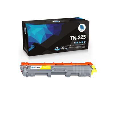 Gotoners - Gotoners Brother TN-225 TN225 Compatible Yellow High Yield Toner Cartridge