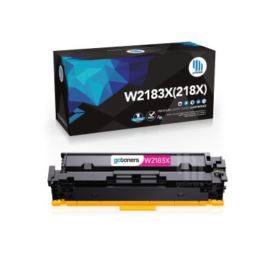 Gotoners - Gotoners [With Chip] HP W2183X 218X Compatible Magenta High Yield Toner Cartridge