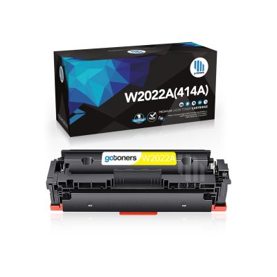 Gotoners - Gotoners [With Chip] HP W2022A 414A Compatible Yellow Standard Yield Toner Cartridge