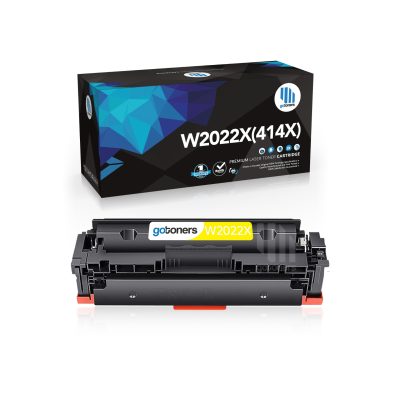 Gotoners - Gotoners [With Chip] HP W2022X 414X Compatible Yellow High Yield Toner Cartridge