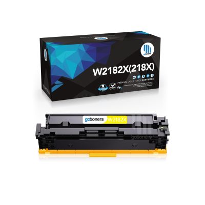 Gotoners - Gotoners [With Chip] HP W2182X 218X Compatible Yellow High Yield Toner Cartridge