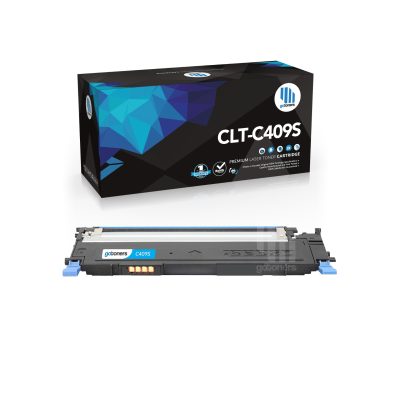 Gotoners - Gotoners Samsung CLT-C409S Compatible Cyan Standard Yield Toner Cartridge