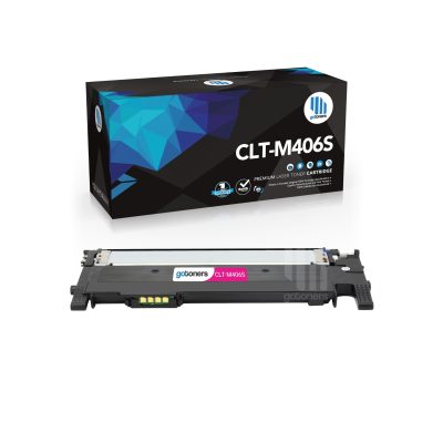 Gotoners - Gotoners Samsung CLT-M406S Compatible Magenta Standard Yield Toner Cartridge