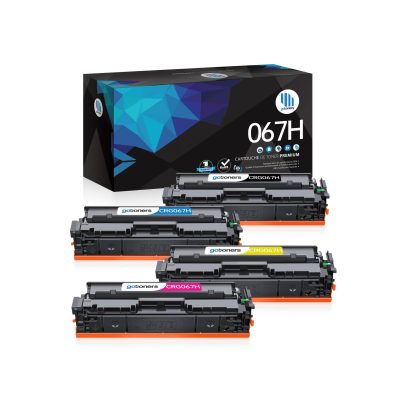 Gotoners - Gotoners [With Chip] Canon CRG067H Compatible BK/C/M/Y High Yield Toner Cartridge - 4 Pack